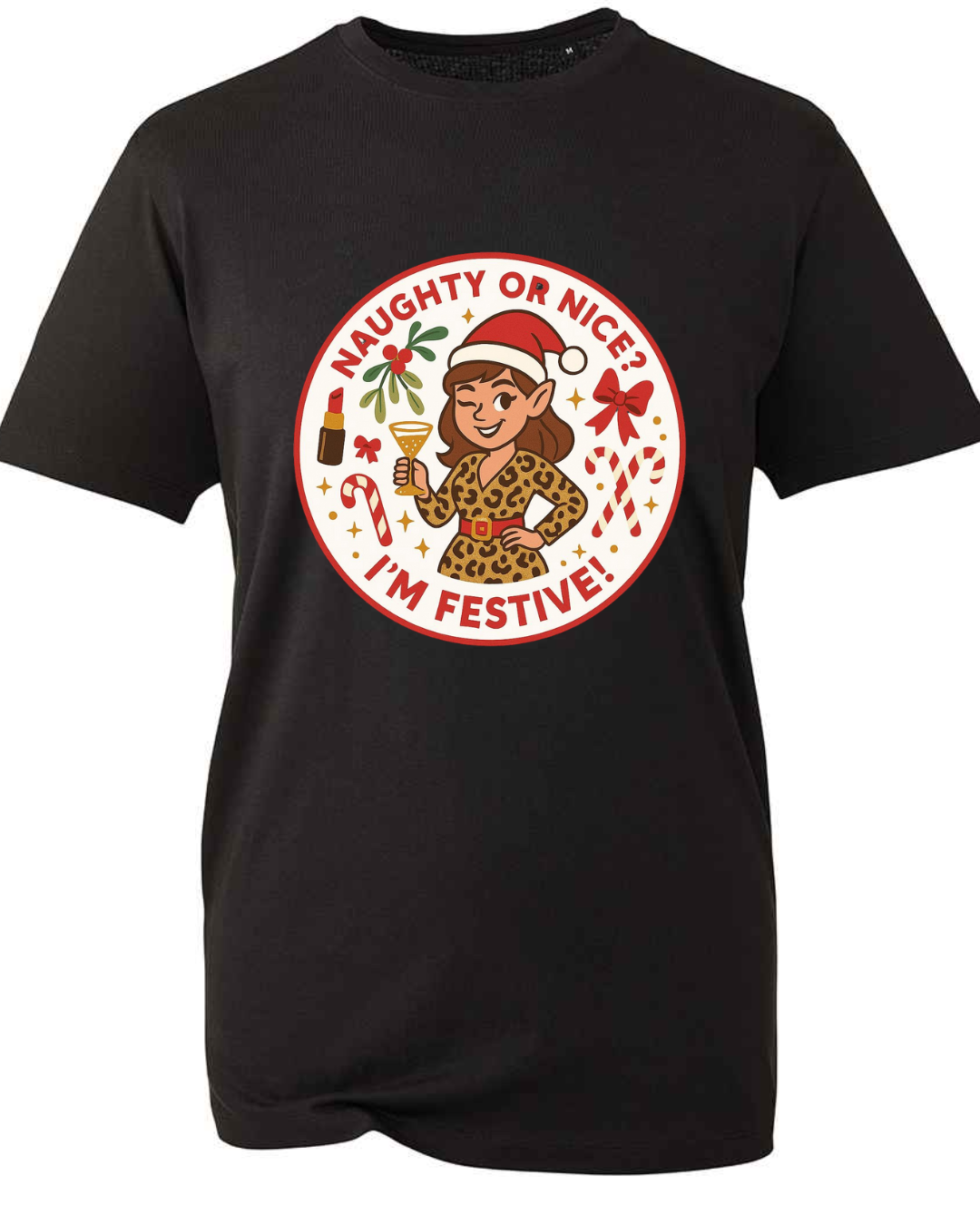 Naughty or nice Xmas T