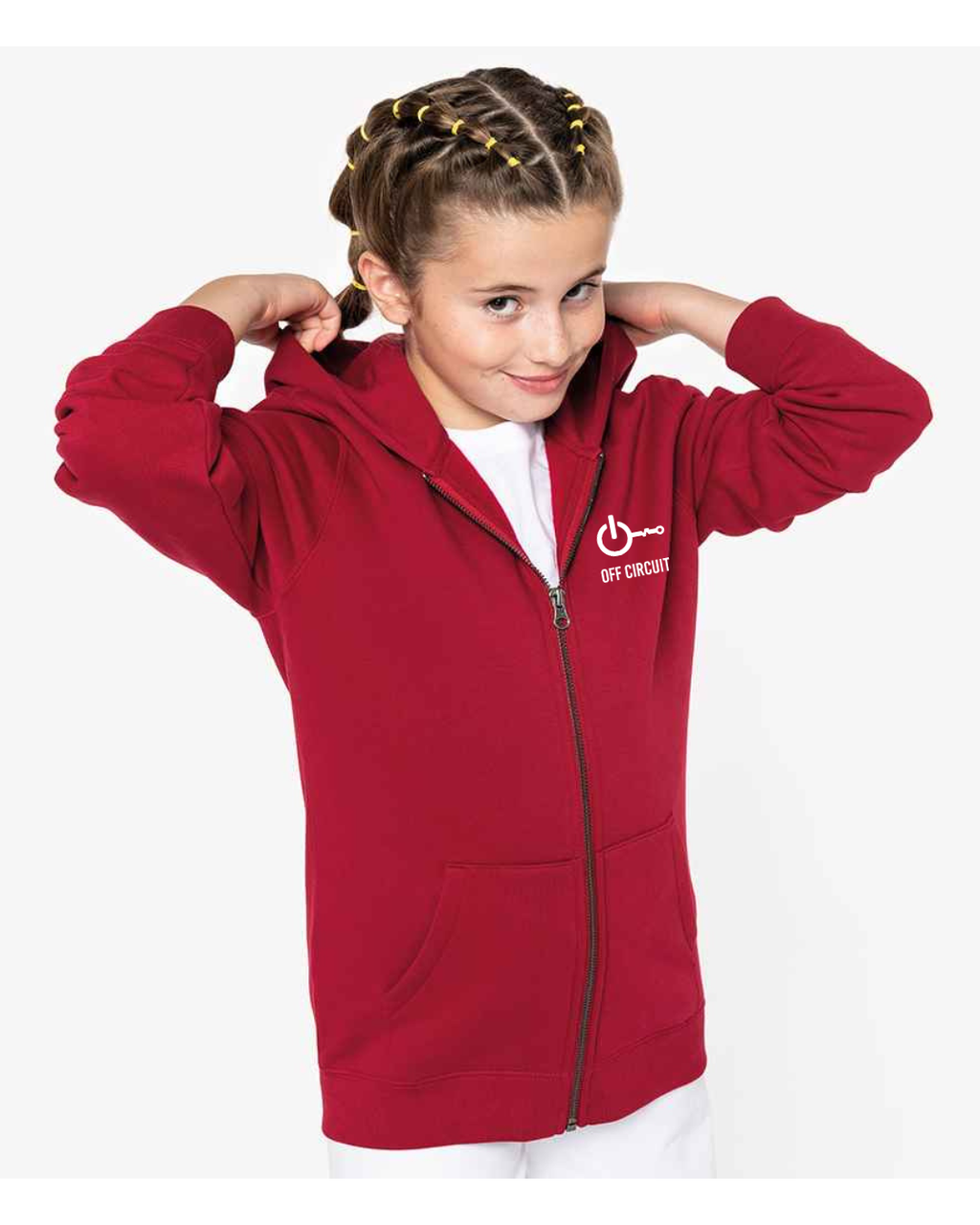 Junior Off Circuit Zip Hoody