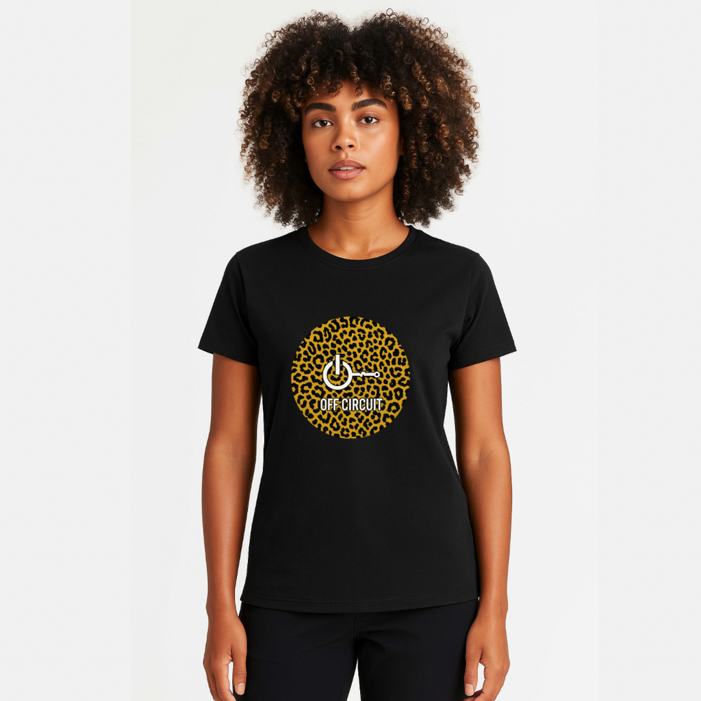 Off Circuit Leopard T - Ladies