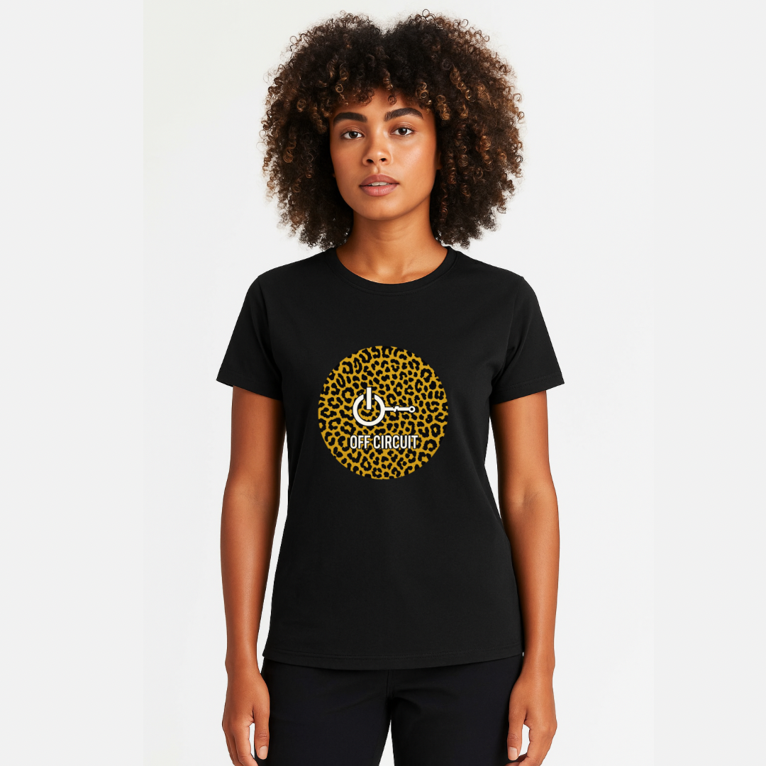 Off Circuit Leopard T - Ladies