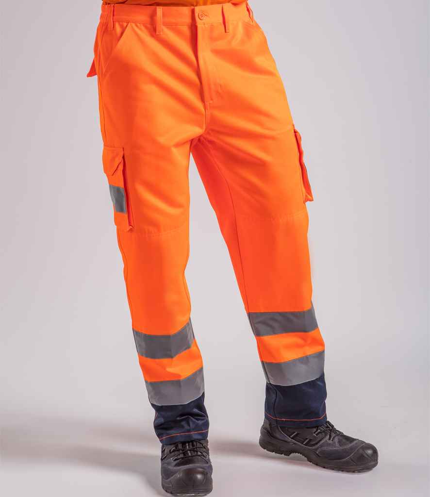 High Visibility Cargo Trousers